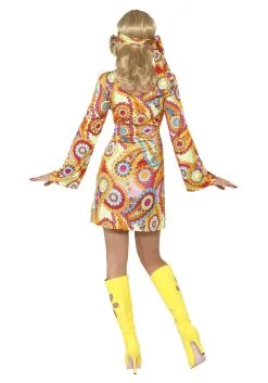 Deals 80's Costumes Store -Fun Costumes Store 1960s paisley hippie costume image2