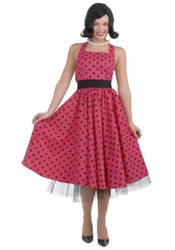 Forum Novelties, Inc 50s Polka Dot Dress Costume
