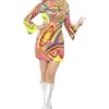 Smiffys 60s Sexy Flower Power Costume -Fun Costumes Store 60s sexy flower power costume