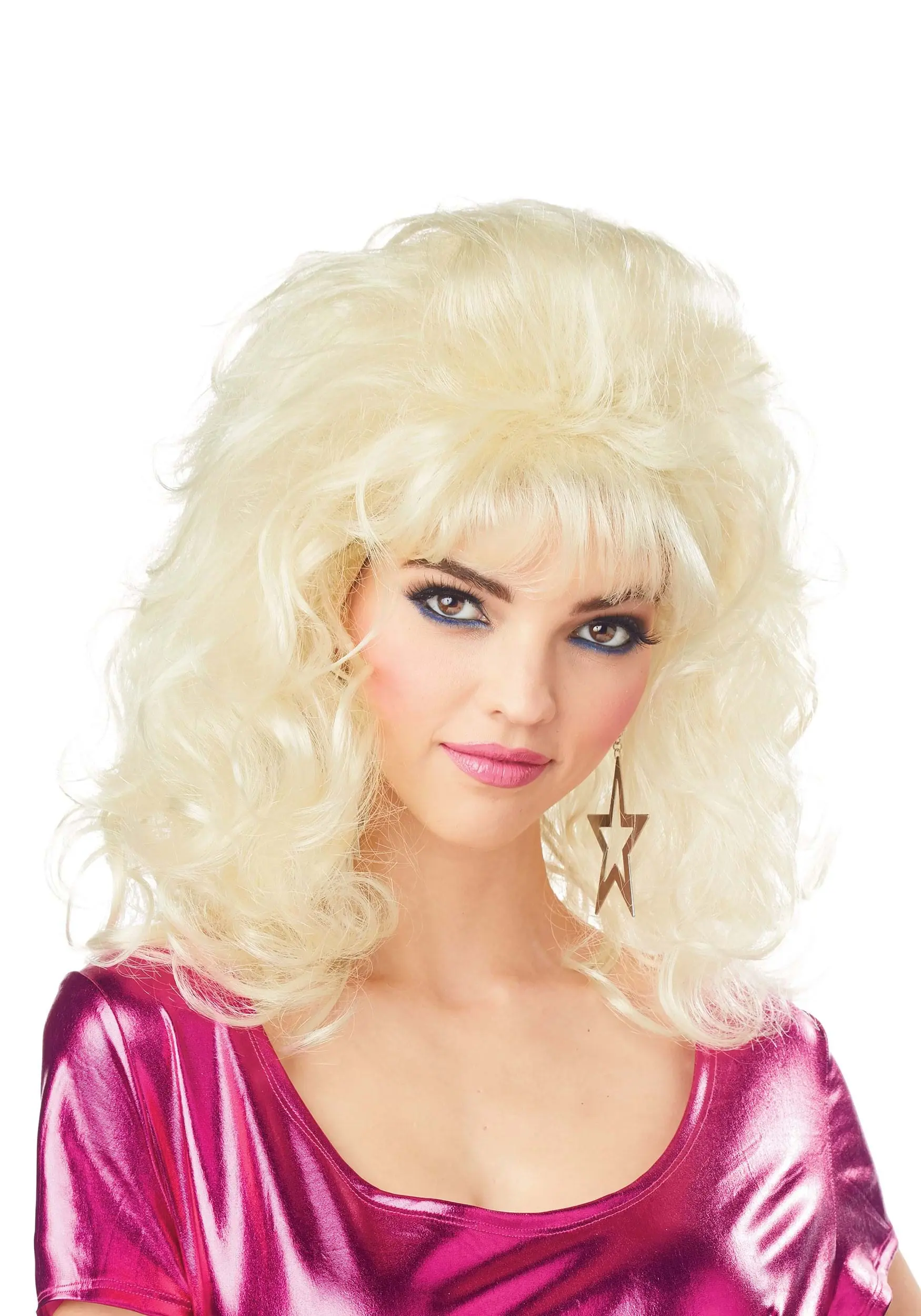 Seasons (HK) Ltd. 80's Big Hair Blonde Wig For Women 3 Seasons (HK) Ltd. 80's Big Hair Blonde Wig For Women