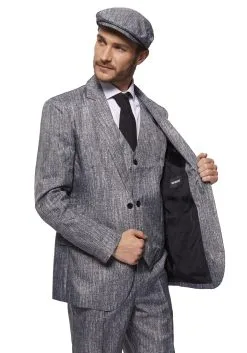 Opposuits Adult 1920s British Gangster Suit -Fun Costumes Store adult 20s gangster suit alt 2