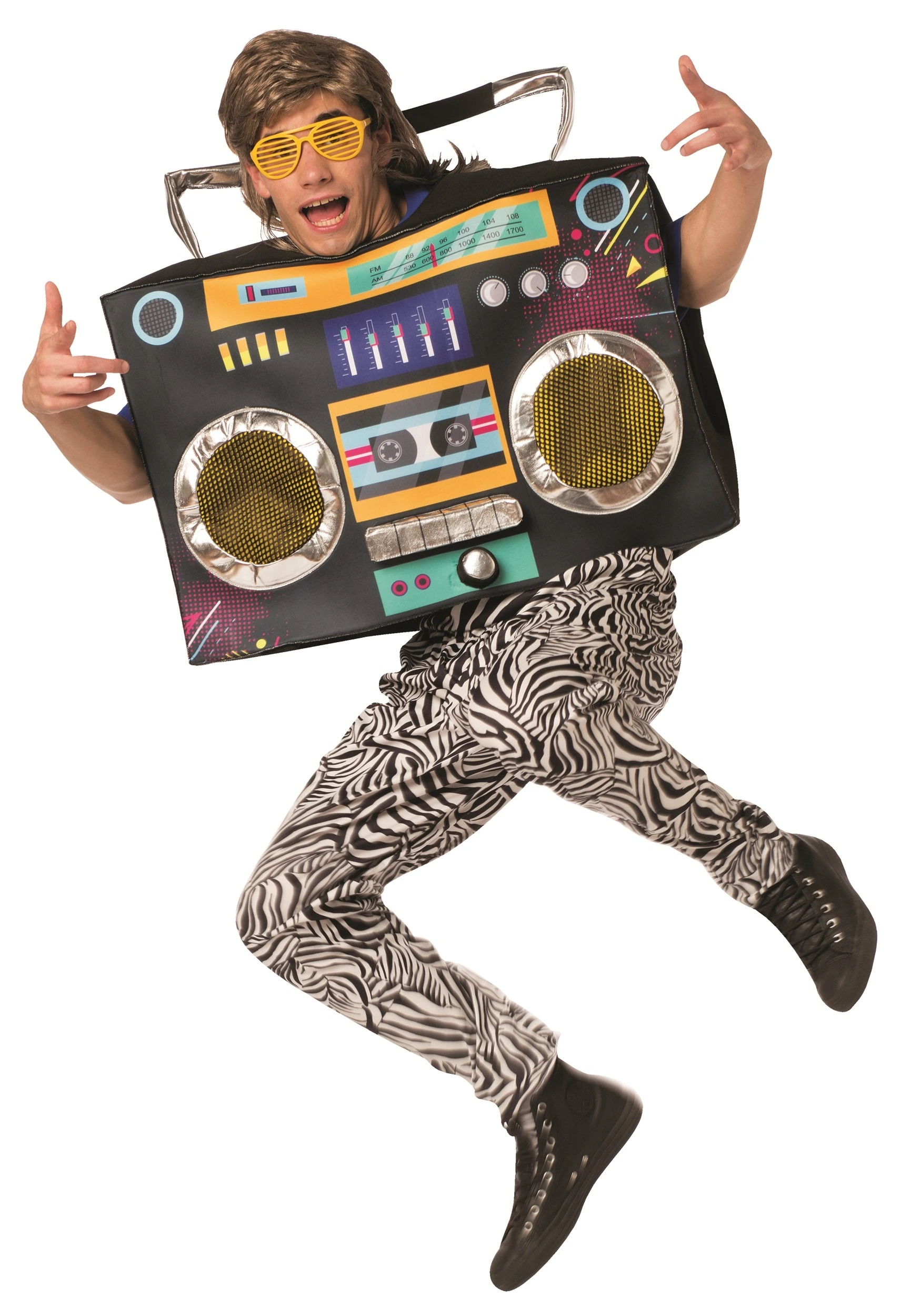 Morris Costumes Boom Box Costume For Adults 3 Morris Costumes Boom Box Costume For Adults