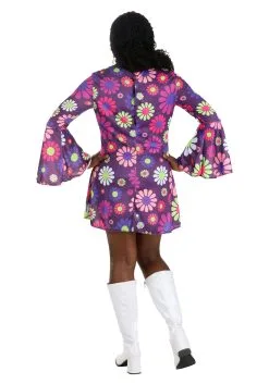 Fun Costumes Women's Adult Groovy Flower Power Costume 10 Fun Costumes Women's Adult Groovy Flower Power Costume -Fun Costumes Store adult groovy flower power costume alt 3