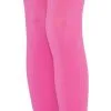 AMSCAN Pink Footless Tights For Adults 1 AMSCAN Pink Footless Tights For Adults -Fun Costumes Store adult pink leggings