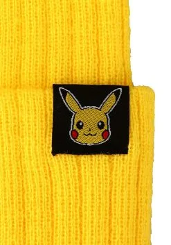 Bioworld Merchandising / Independent Sales Adult Pokémon Pikachu 3D Cosplay Cuff Beanie -Fun Costumes Store adult pokemon pikachu 3d cosplay cuff beanie alt 2