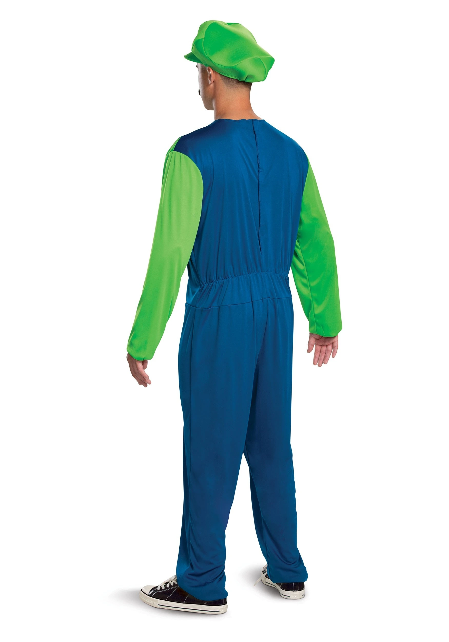 Disguise Adult Super Mario Classic Luigi Costume 4 Disguise Adult Super Mario Classic Luigi Costume - Image 2
