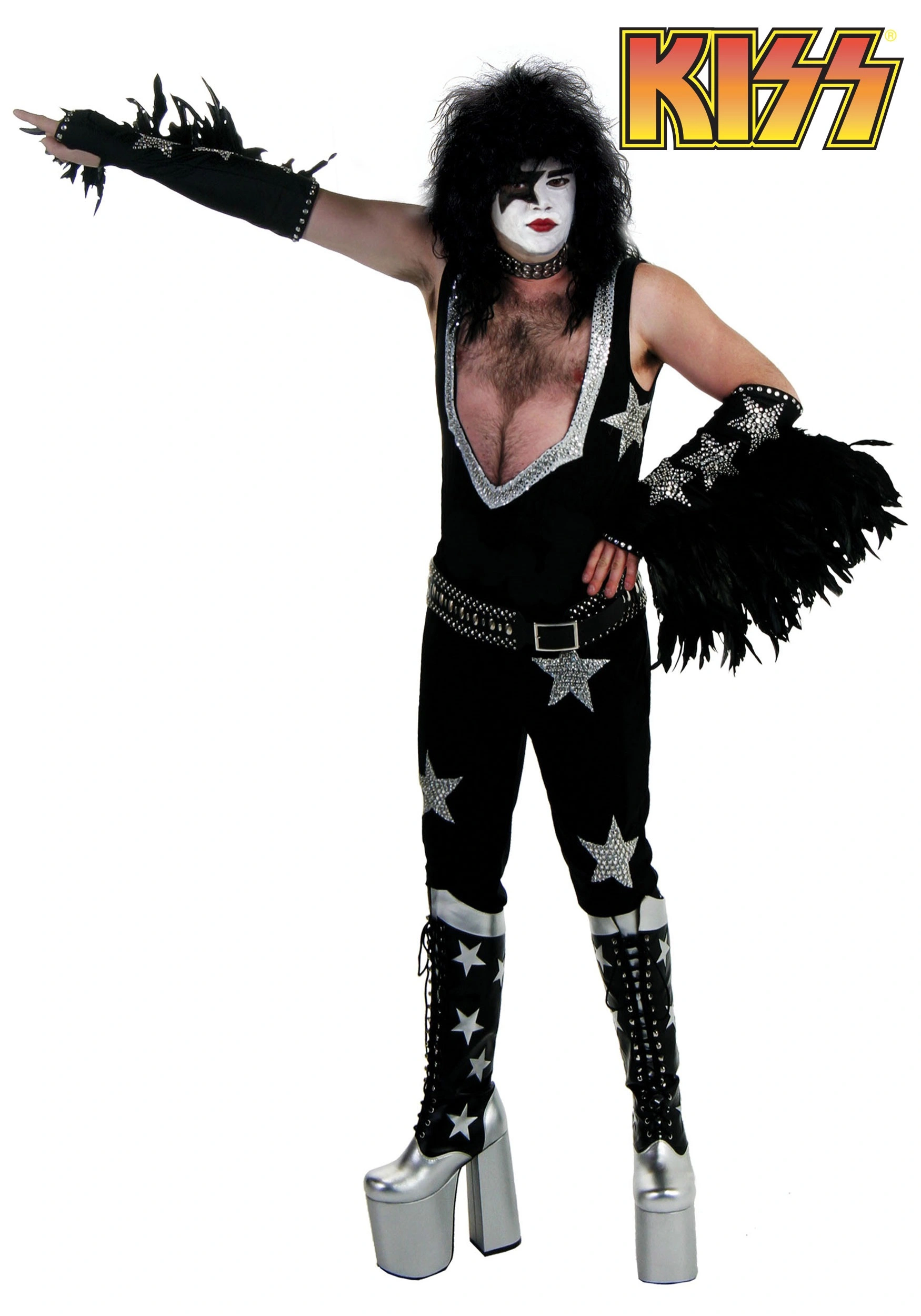 Fun Costumes Authentic Paul Stanley Costume 3 Fun Costumes Authentic Paul Stanley Costume