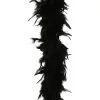 Fun Costumes Black 80 Gram Feather Boa -Fun Costumes Store black 80 gram feather boa