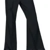 Funny Fashions Black Sequin Cuff Disco Pants -Fun Costumes Store black sequin cuff disco pants