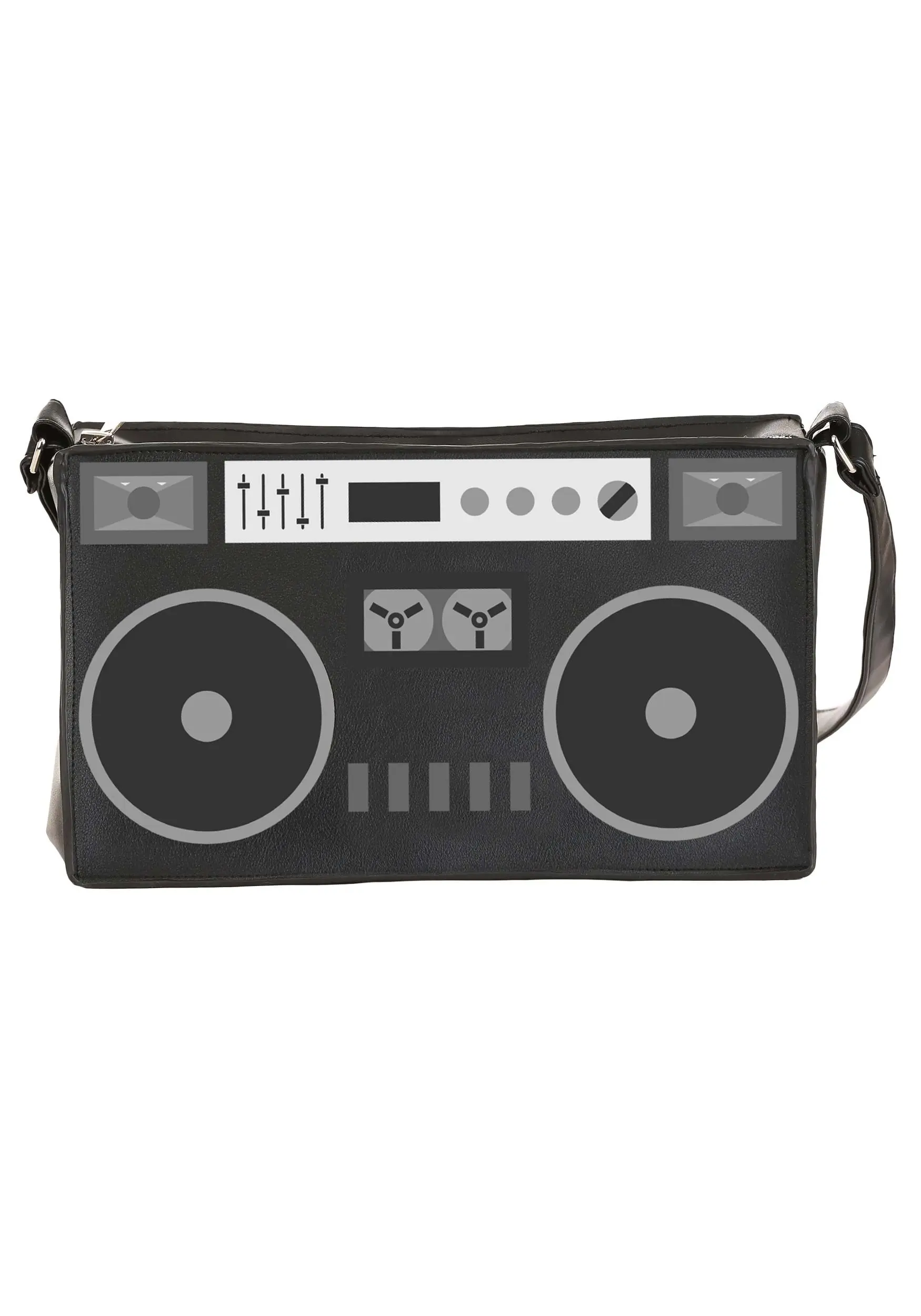 Fushengyuan Industry CO., Black Boombox Costume Purse 5 Fushengyuan Industry CO., Black Boombox Costume Purse - Image 3