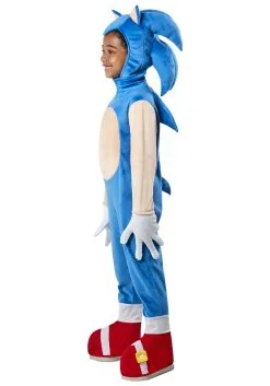 Rubies Costume Co. Inc Sonic The Hedgehog Deluxe Costume For Boys -Fun Costumes Store boys sonic the hedgehog deluxe costume alt 2