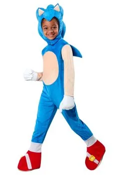 Rubies Costume Co. Inc Sonic The Hedgehog Deluxe Costume For Boys -Fun Costumes Store boys sonic the hedgehog deluxe costume alt 3