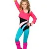 Fun Costumes 80's Workout Girl Costume For Kids -Fun Costumes Store child 80s workout girl costume
