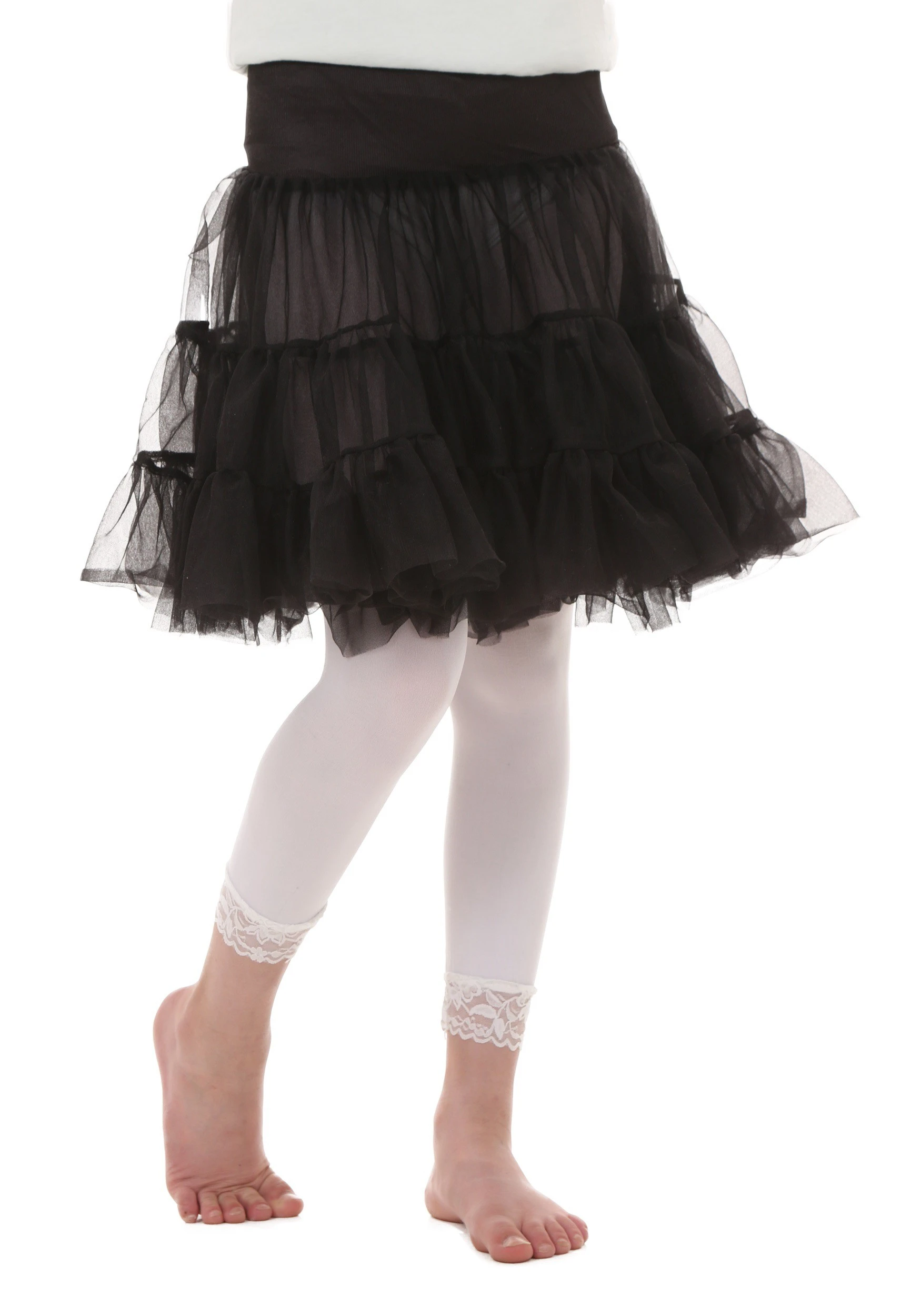 Fun Costumes Child Black Knee Length Crinoline 3 Fun Costumes Child Black Knee Length Crinoline