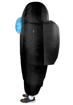 Studio Halloween Black Sus Crewmate Killer Costume For Kids -Fun Costumes Store child black sus crewmate killer costume alt 2