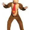 Disguise Deluxe Donkey Kong Costume For Kids -Fun Costumes Store child deluxe donkey kong costume