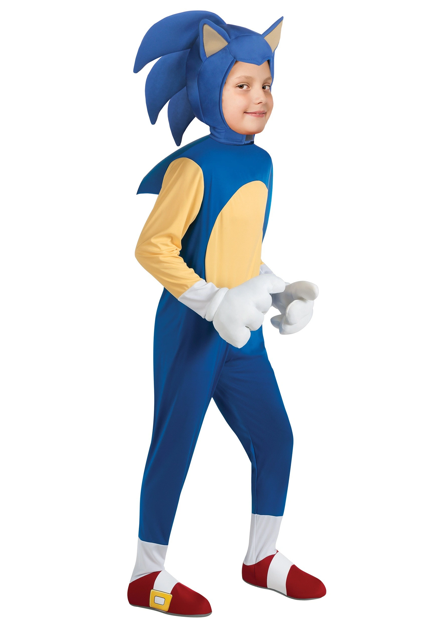 Rubies Costume Co. Inc Child Deluxe Sonic Costume 3 Rubies Costume Co. Inc Child Deluxe Sonic Costume