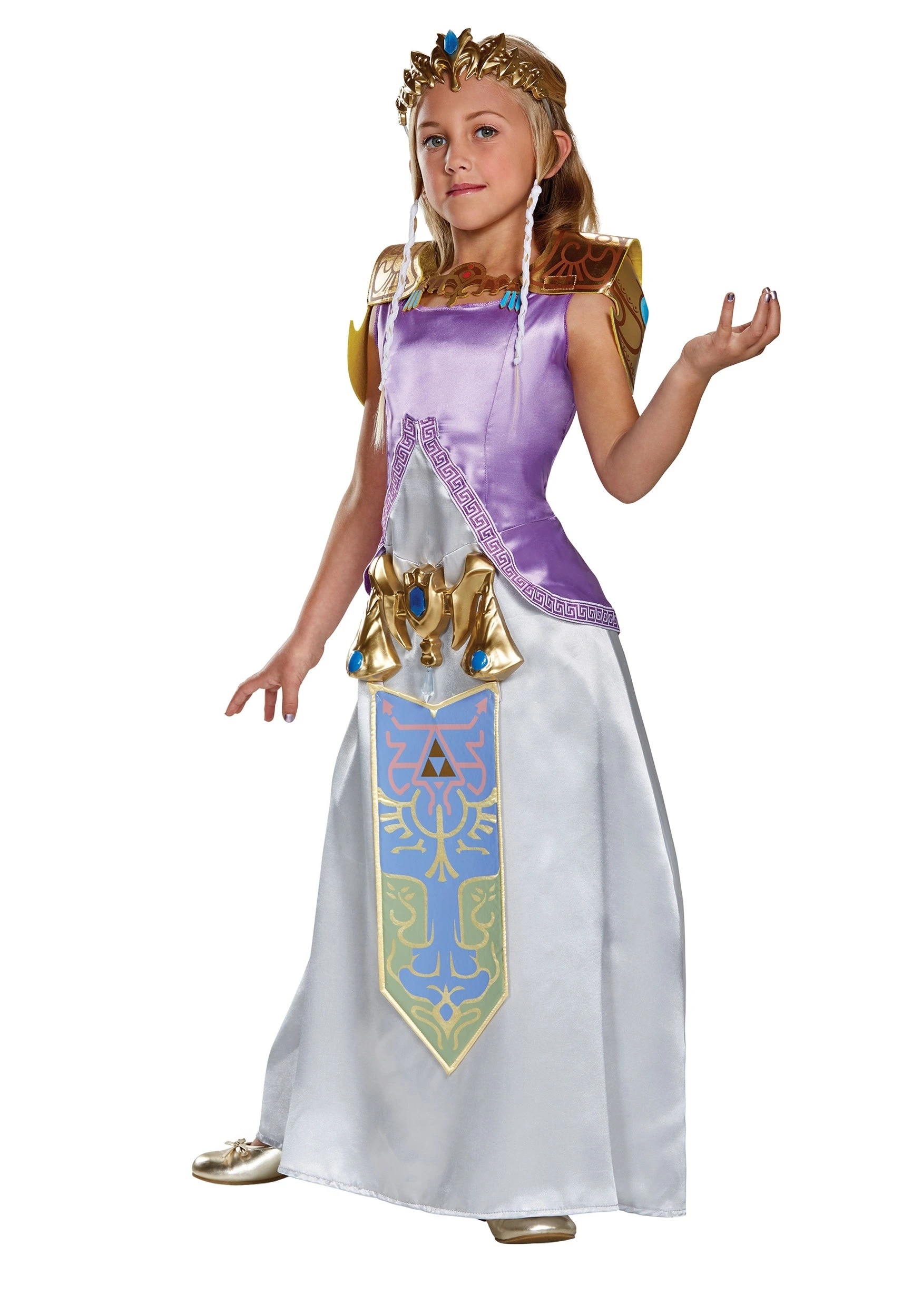 Disguise Child Deluxe Zelda Costume 3 Disguise Child Deluxe Zelda Costume