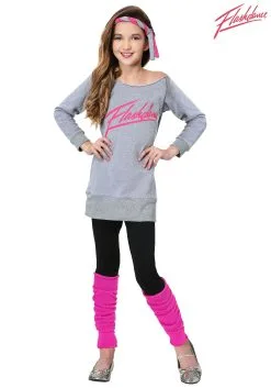 Shangai Jianwuyi Industrial & Commercial Ltd. Officially Licensed Kid's Flashdance Costume