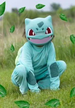 Disguise Classic Child Pokémon Classic Bulbasaur Costume -Fun Costumes Store child pokemon classic bulbasaur costume alt 3