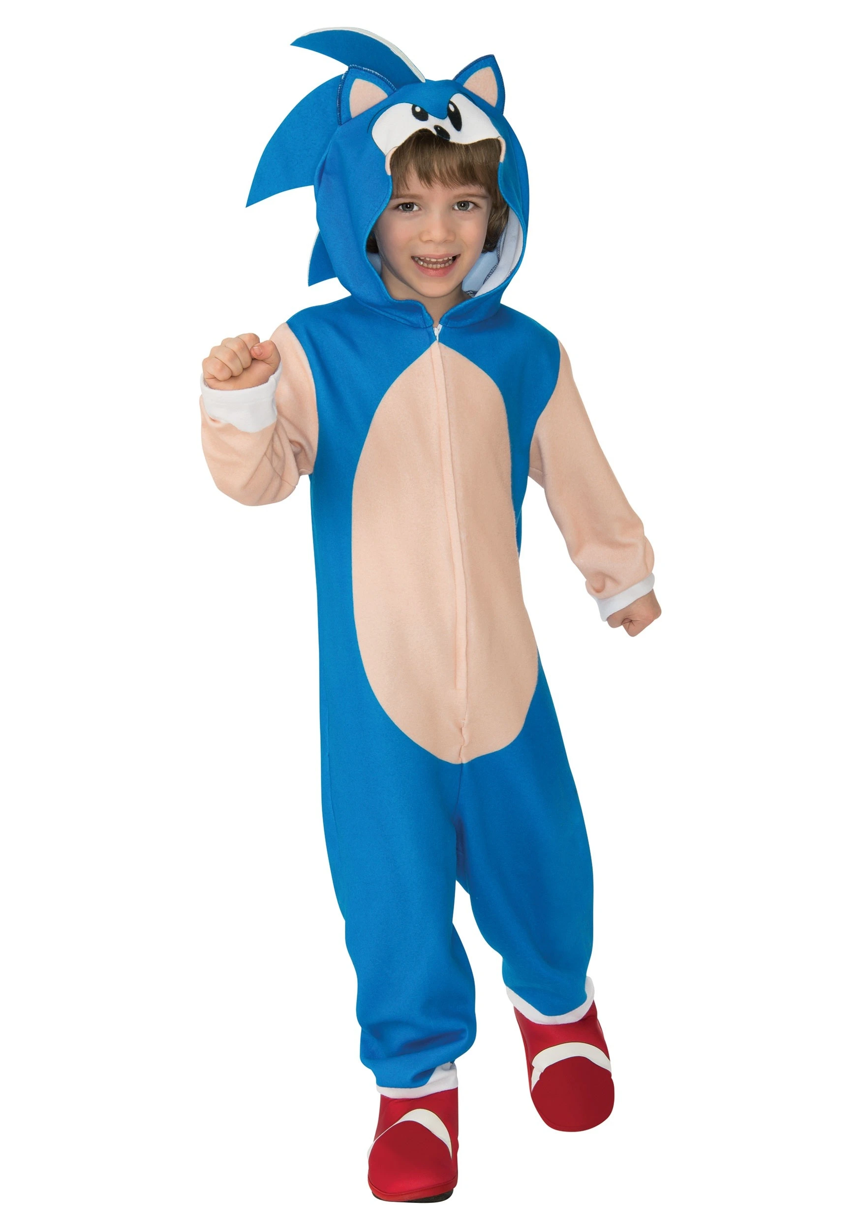 Rubies Costume Co. Inc Child Sonic The Hedgehog Hooded Boy's Costume 3 Rubies Costume Co. Inc Child Sonic The Hedgehog Hooded Boy's Costume