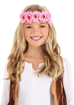 Fun Costumes Darling Pink Daisy Crown