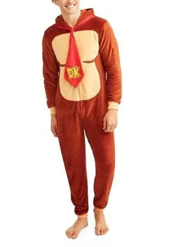 MJC International Donkey Kong Adult Union Suit