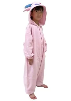 Sazac Kid's Espeon Pokémon Kigurumi -Fun Costumes Store espeon child pokemon kigurumi alt 2