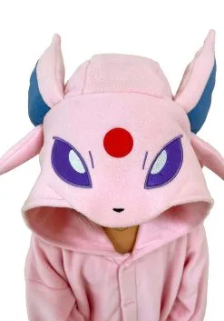 Sazac Kid's Espeon Pokémon Kigurumi -Fun Costumes Store espeon child pokemon kigurumi alt 3