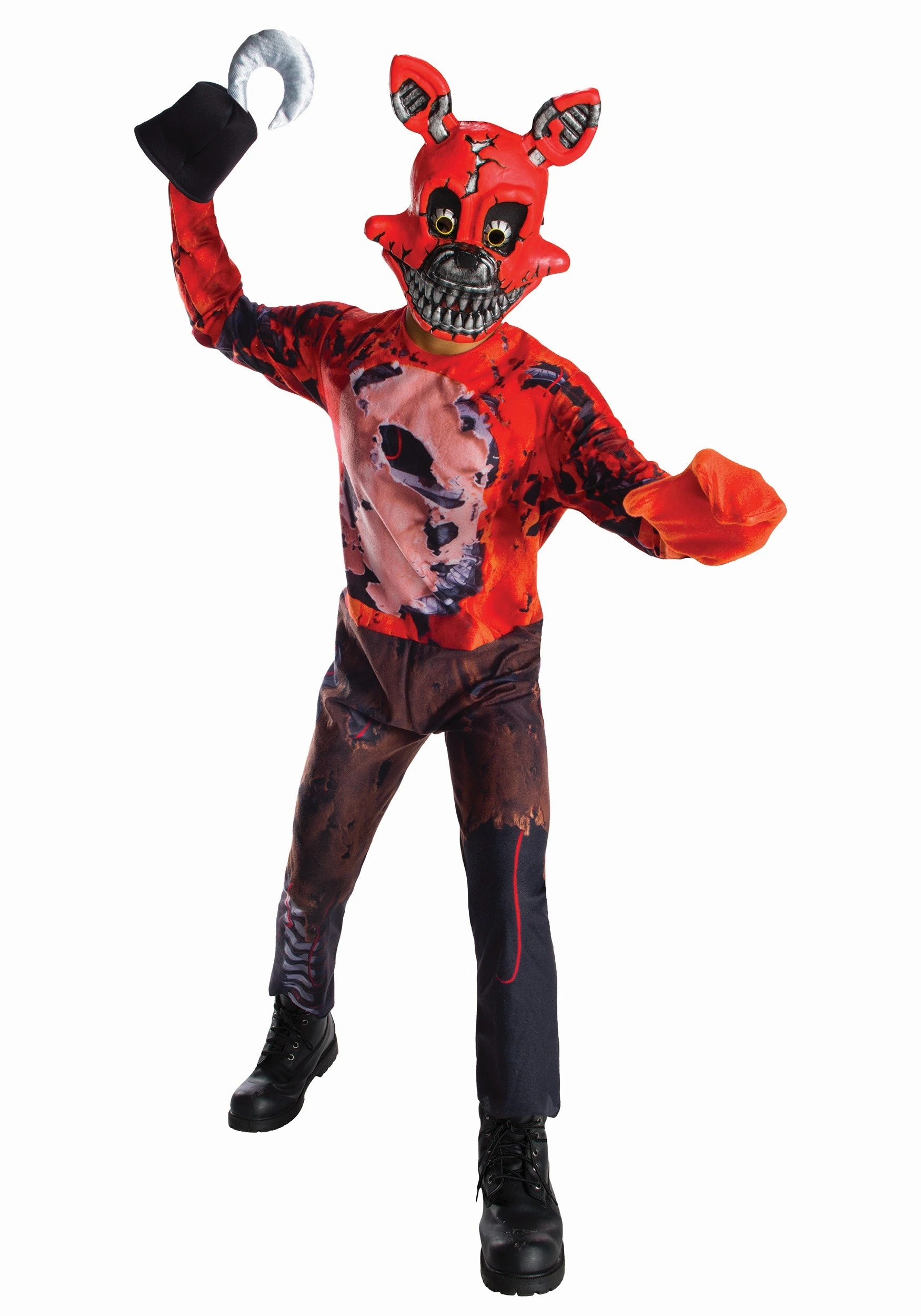 Rubies Costume Co. Inc Five Nights At Freddy's Nightmare Foxy Boys Costume 3 Rubies Costume Co. Inc Five Nights At Freddy's Nightmare Foxy Boys Costume