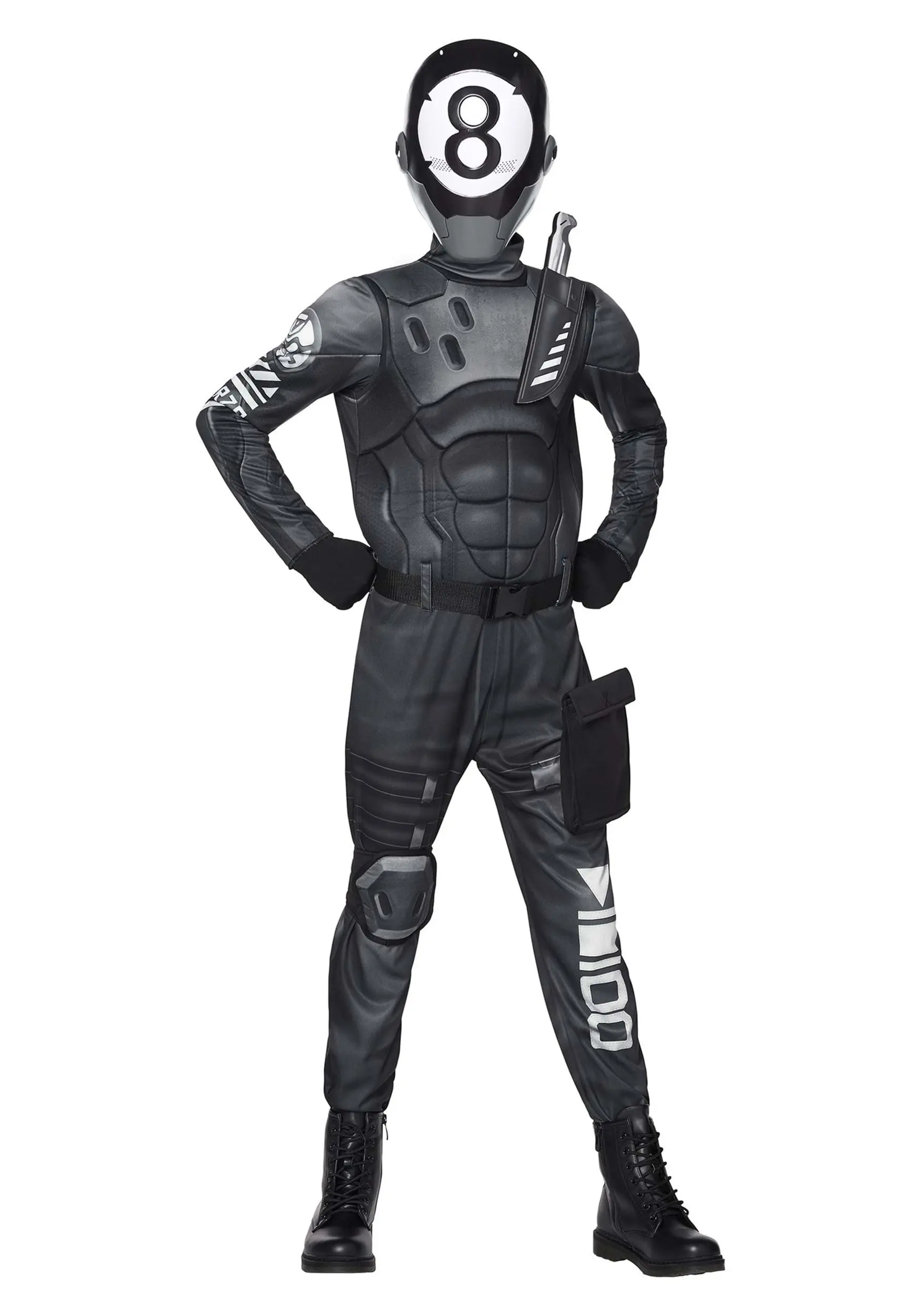 InSpirit Fortnite Kids 8-Ball Costume 3 InSpirit Fortnite Kids 8-Ball Costume