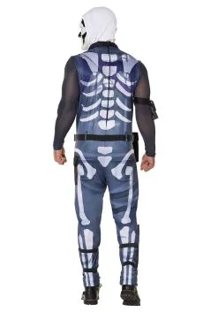 InSpirit Fortnite Men's Skull Trooper Costume -Fun Costumes Store fortnite mens skull trooper costume alt 1