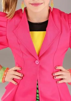 Fun Costumes 80s Valley Girl Costume For Girls -Fun Costumes Store girls 80s valley girl costume alt 2