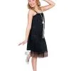 Karnival Costumes Black Flapper Girl's Costume -Fun Costumes Store girls black flapper costume