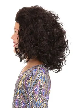 Partytime Costume & Lingerie (Yiwu) Factory Bouncy Brown Curly Girls Wig -Fun Costumes Store girls superhero wig alt2