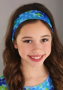 Fun Costumes Wild Flower 70s Costume Dress For Girls -Fun Costumes Store girls wild flower 70s disco dress costume alt 2