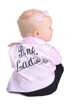 Deals 80's Costumes Store -Fun Costumes Store grease infant pink ladies costume alt 1