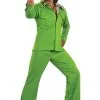 Rubies Costume Co. Inc Green Leisure Suit Costume