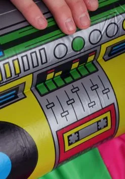 Partytime Costume & Lingerie (Yiwu) Factory Inflatable 80s Accessory Boombox -Fun Costumes Store inflatable 80s boombox alt 2