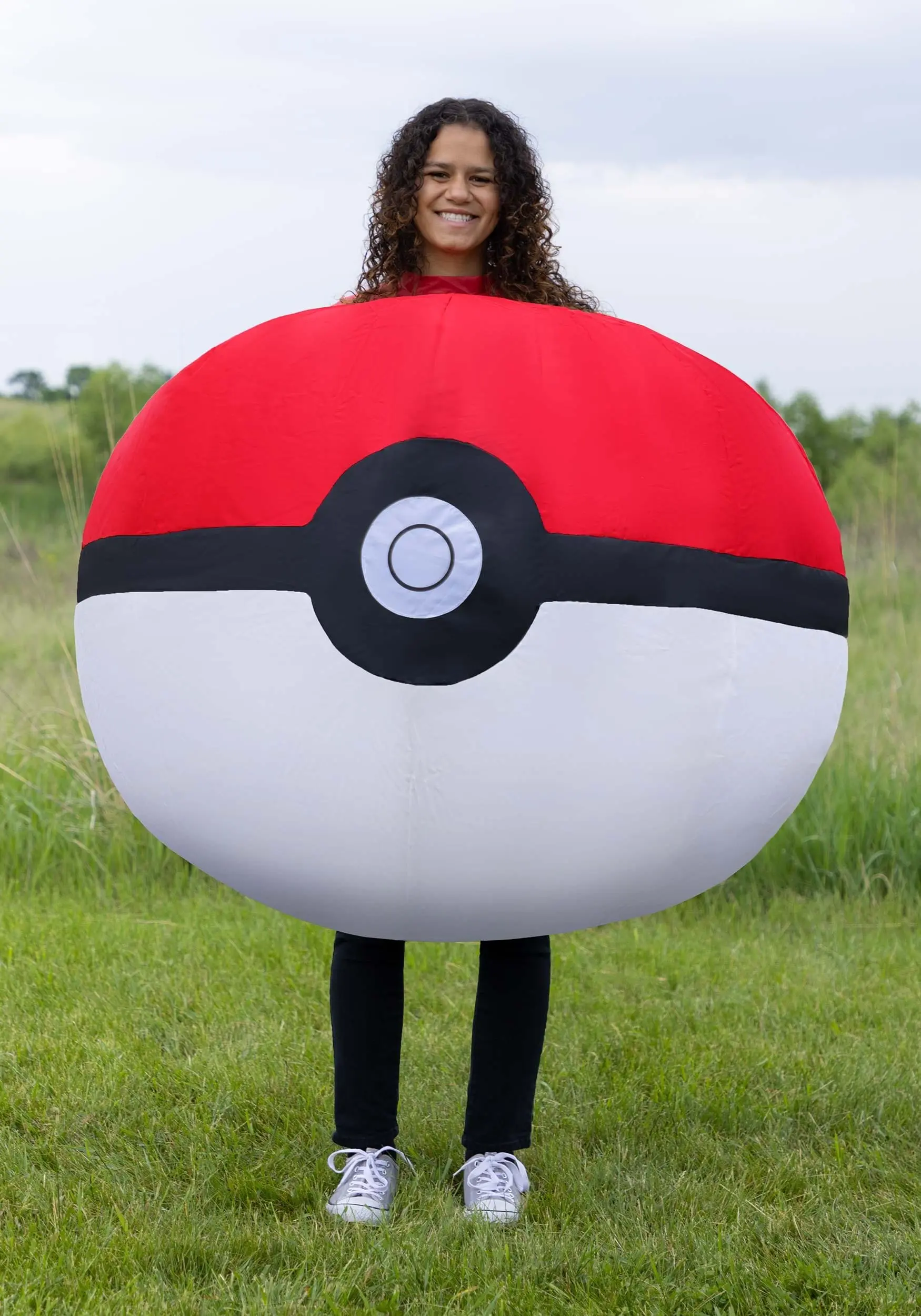 Disguise Inflatable Poké Ball Adult Costume 4 Disguise Inflatable Poké Ball Adult Costume - Image 2