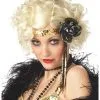 California Costume Collection Jazz Wig - Blonde -Fun Costumes Store jazz wig blonde