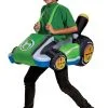 Disguise Inflatable Yoshi Kart Costume For Kids -Fun Costumes Store kids inflatable yoshi cart costume