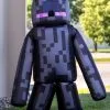 Disguise Kid's Minecraft Inflatable Enderman Costume -Fun Costumes Store kids minecraft inflatable enderman costume dlc
