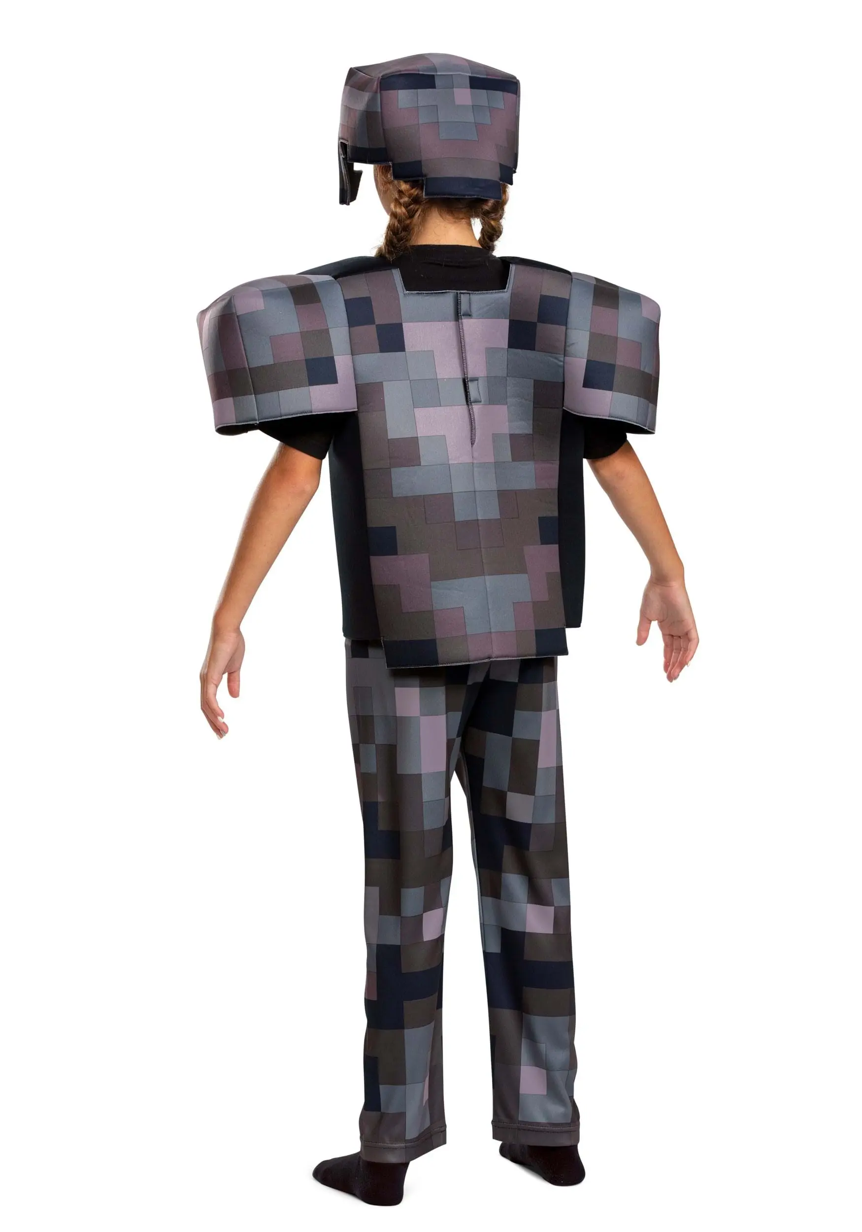 Disguise Minecraft Netherite Armor Deluxe Costume For Kids 4 Disguise Minecraft Netherite Armor Deluxe Costume For Kids - Image 2