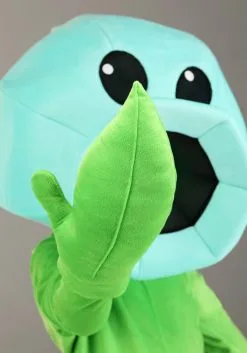 Fun Costumes Kid's Plants Vs Zombies Snow Pea Costume Jumpsuit -Fun Costumes Store kids plants vs zombies snow pea costume jumpsuit alt 4