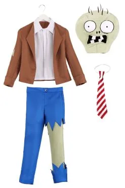 Fun Costumes Plants Vs Zombies Zombie Kids Costume -Fun Costumes Store kids plants vs zombies zombie costume 3