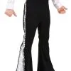 Fun Costumes Silver Sequin Disco Pants For Kids -Fun Costumes Store kids silver sequin disco pants