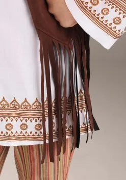 Fun Costumes Woodstock Hippie Costume For Kids -Fun Costumes Store kids woodstock hippie costume alt 3