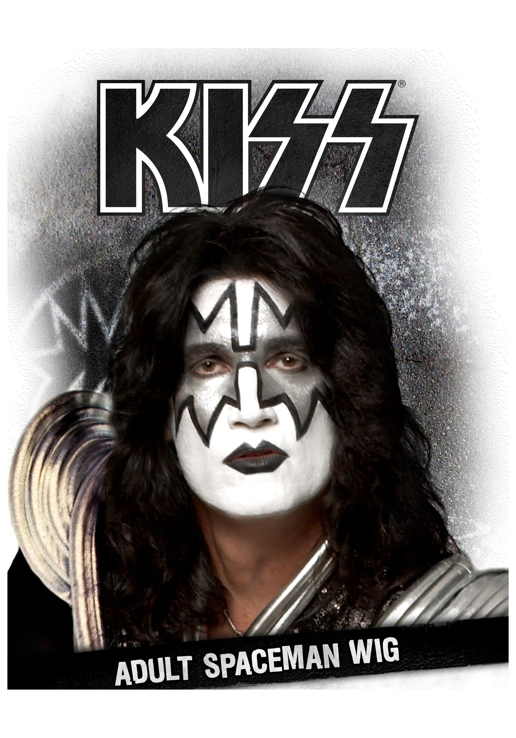 Fun Costumes KISS Spaceman Wig 3 Fun Costumes KISS Spaceman Wig