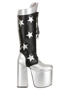 A Leading Role KISS Starchild Boots For Men -Fun Costumes Store kiss starchild boots alt 2